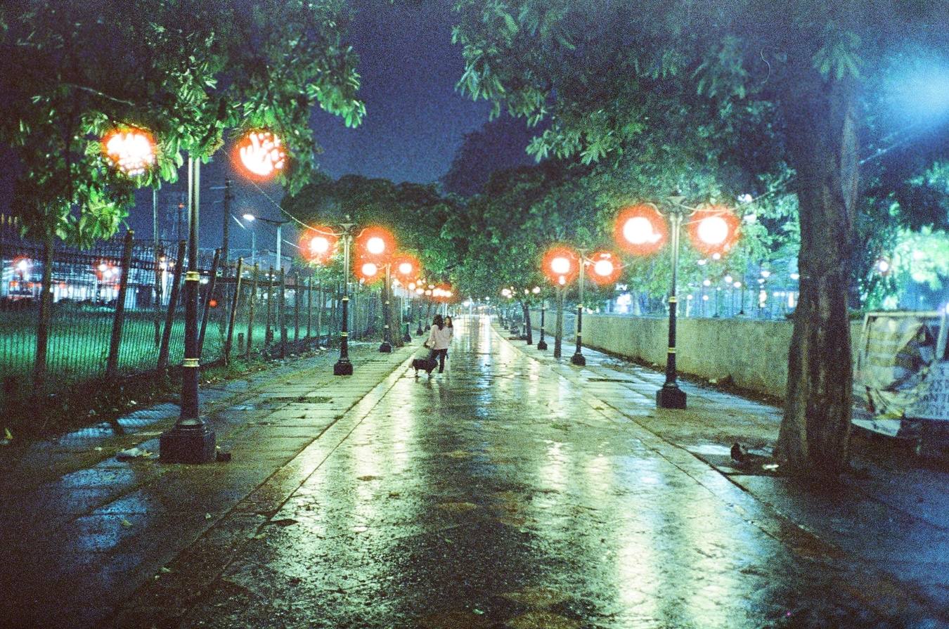 Wet Promenade of Lanterns