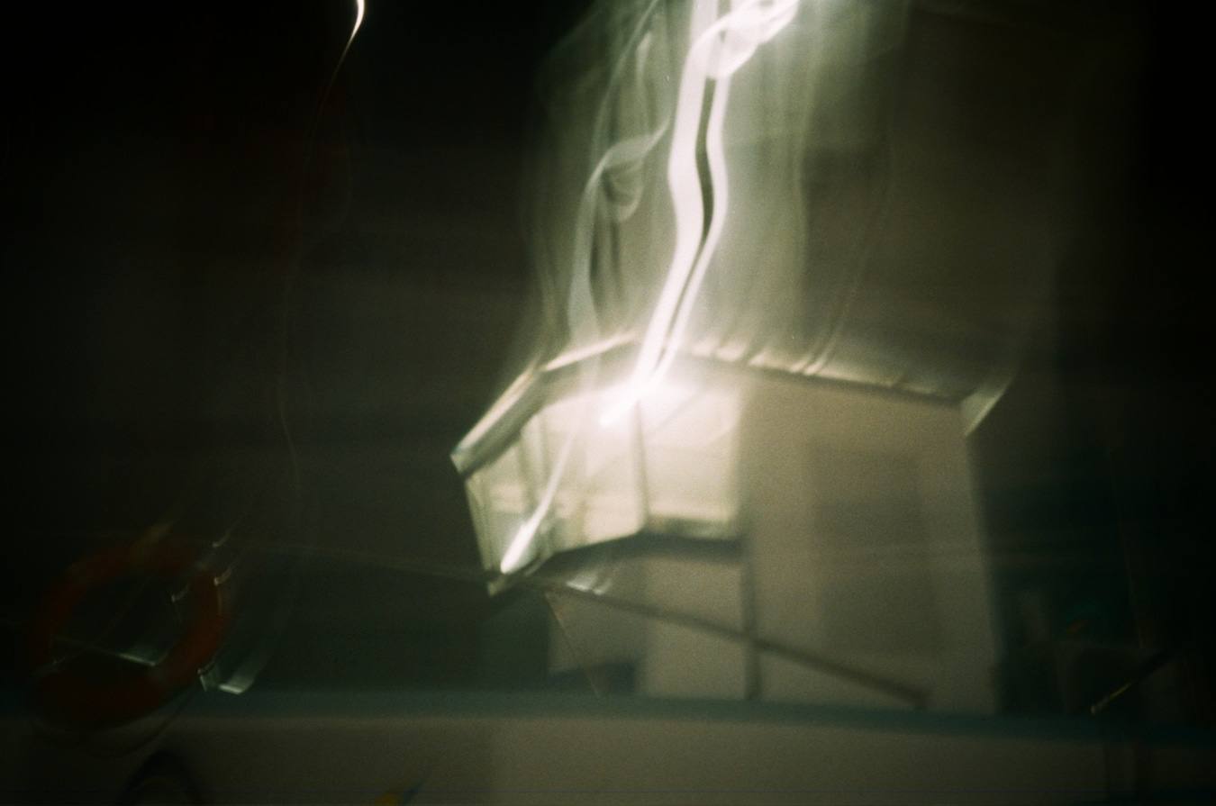 Lifeguard Tower in Abstract Light