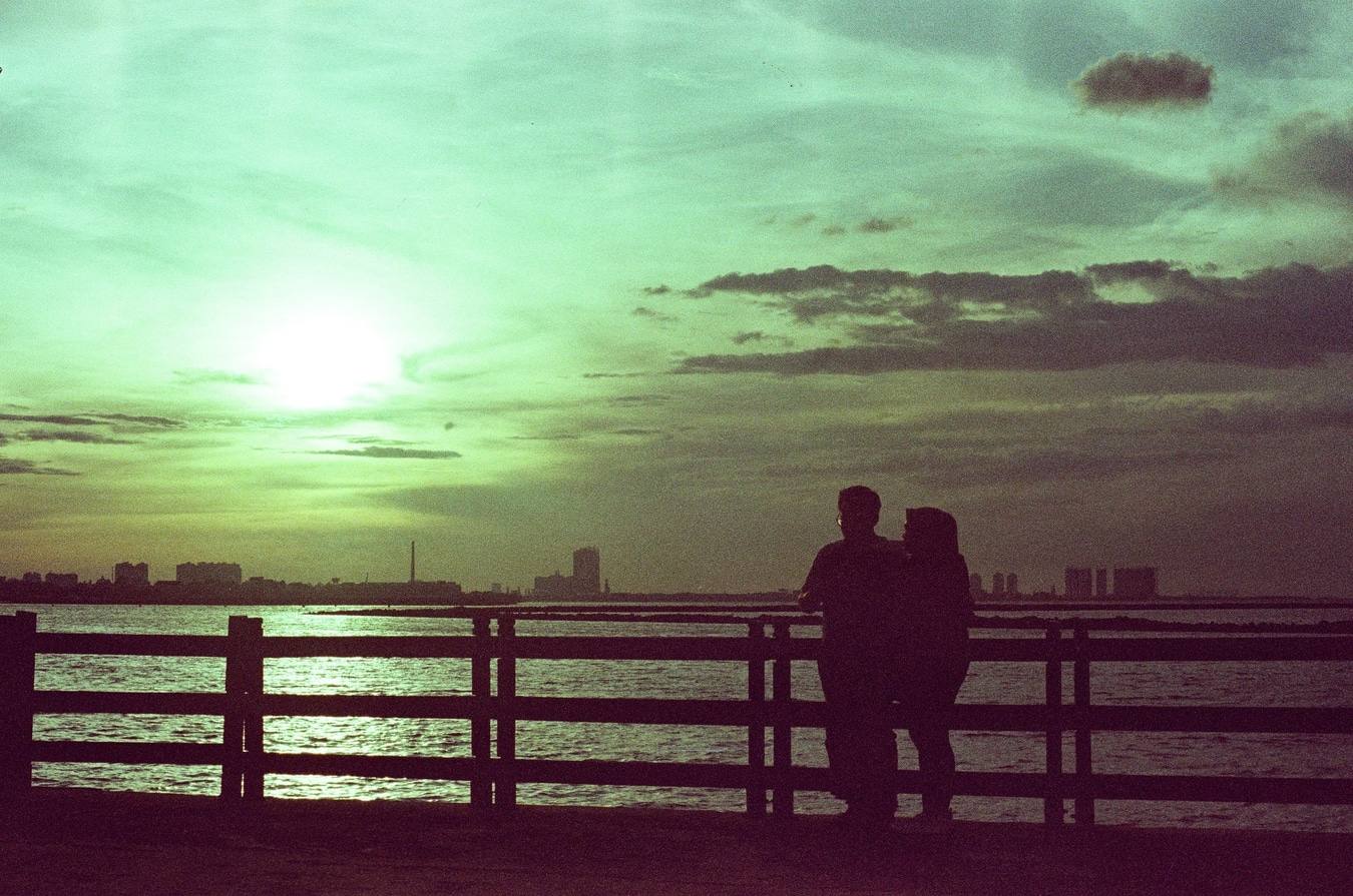 Sunset Silhouette at Ancol Pier